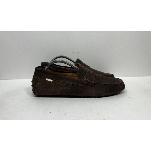 Oliver Cabell Driver Brown Suede Leather Loafer Men’s Size 9 US / 42 Shoes - Picture 1 of 8